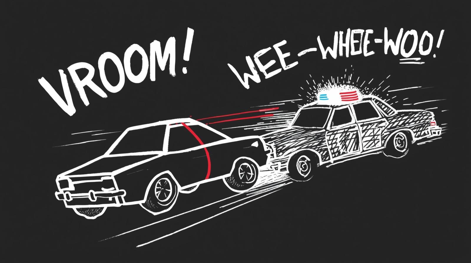 Doodle Car Chase Game Thumbnail