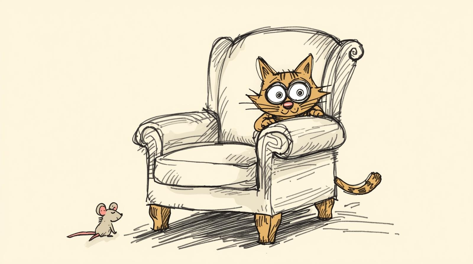 Doodle Cat Chase Game Thumbnail