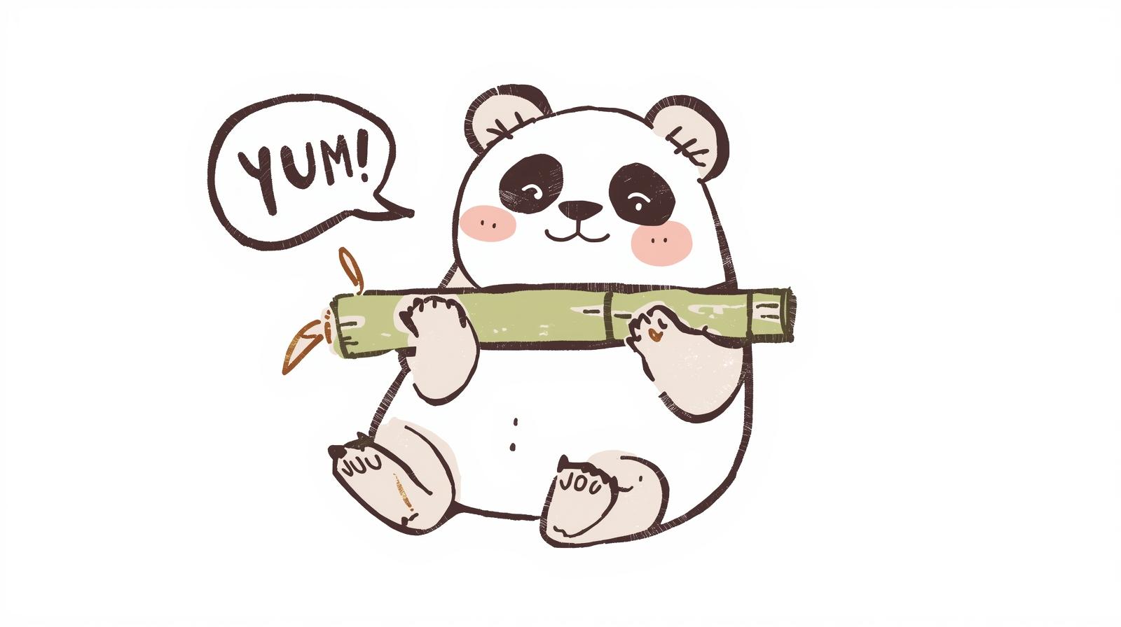 Hungry Panda Doodle Game Thumbnail