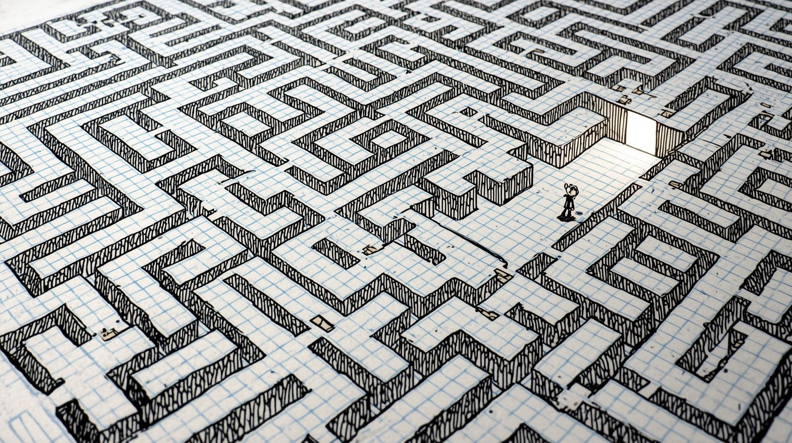 Maze Escape Doodle Game Thumbnail