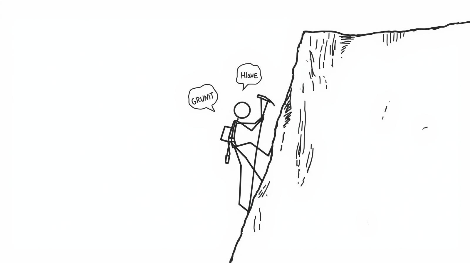 Mountain Climber Doodle Game Thumbnail
