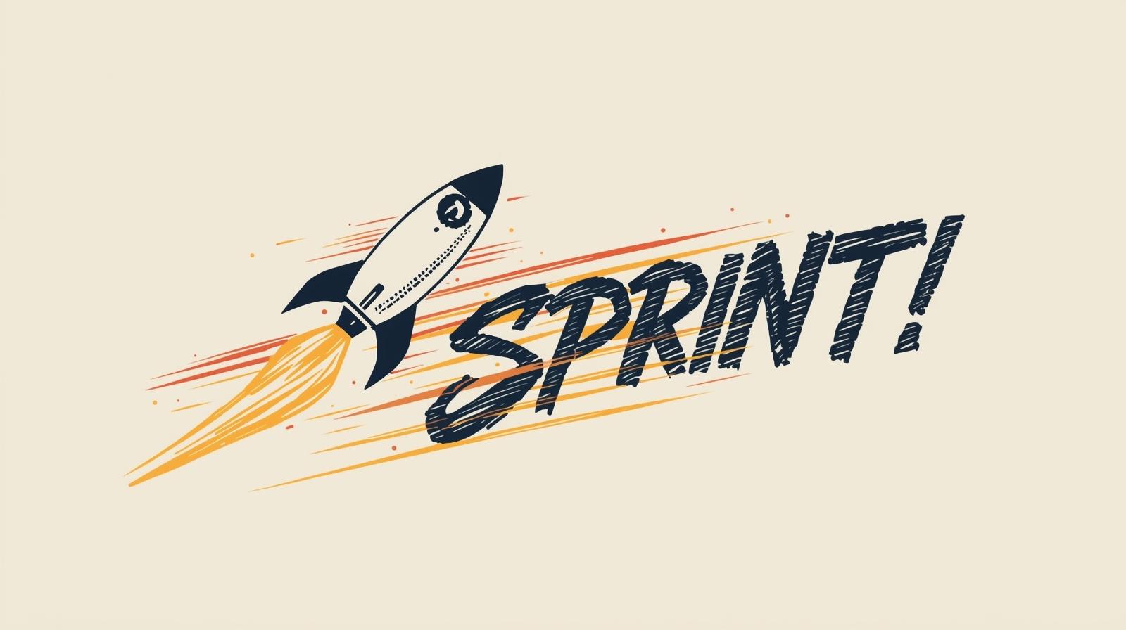 Rocket Sprint Doodle Game Thumbnail